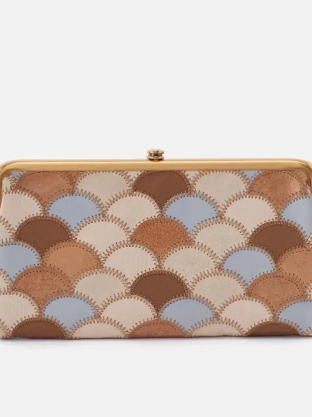 HOBO $178 Lauren Clutch Wallet Timber Brown NWT!